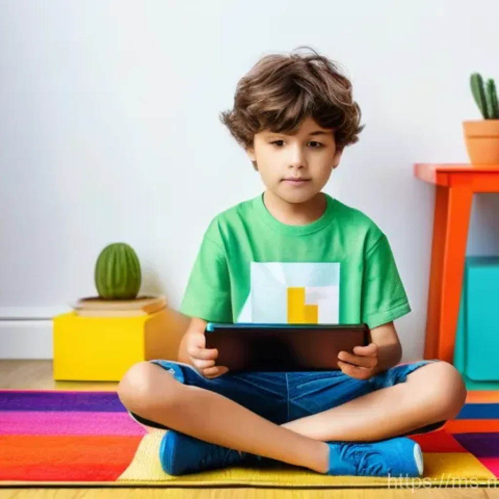 알파세대와 B2C 마케팅의 차별점 - **Digital Explorer and Creator:** A vibrant, high-definition image of a Generation Alpha child, appr...