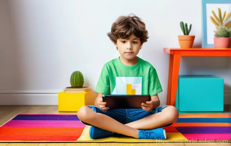 알파세대와 B2C 마케팅의 차별점 - **Digital Explorer and Creator:** A vibrant, high-definition image of a Generation Alpha child, appr...