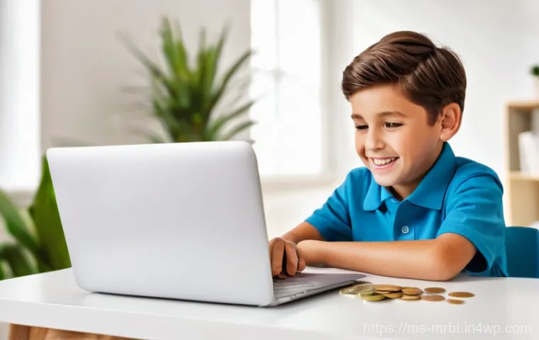 알파세대와 B2C 마케팅의 차별점 - **Joyful Product Discovery with Parent:** A warm, inviting image featuring a happy Generation Alpha ...